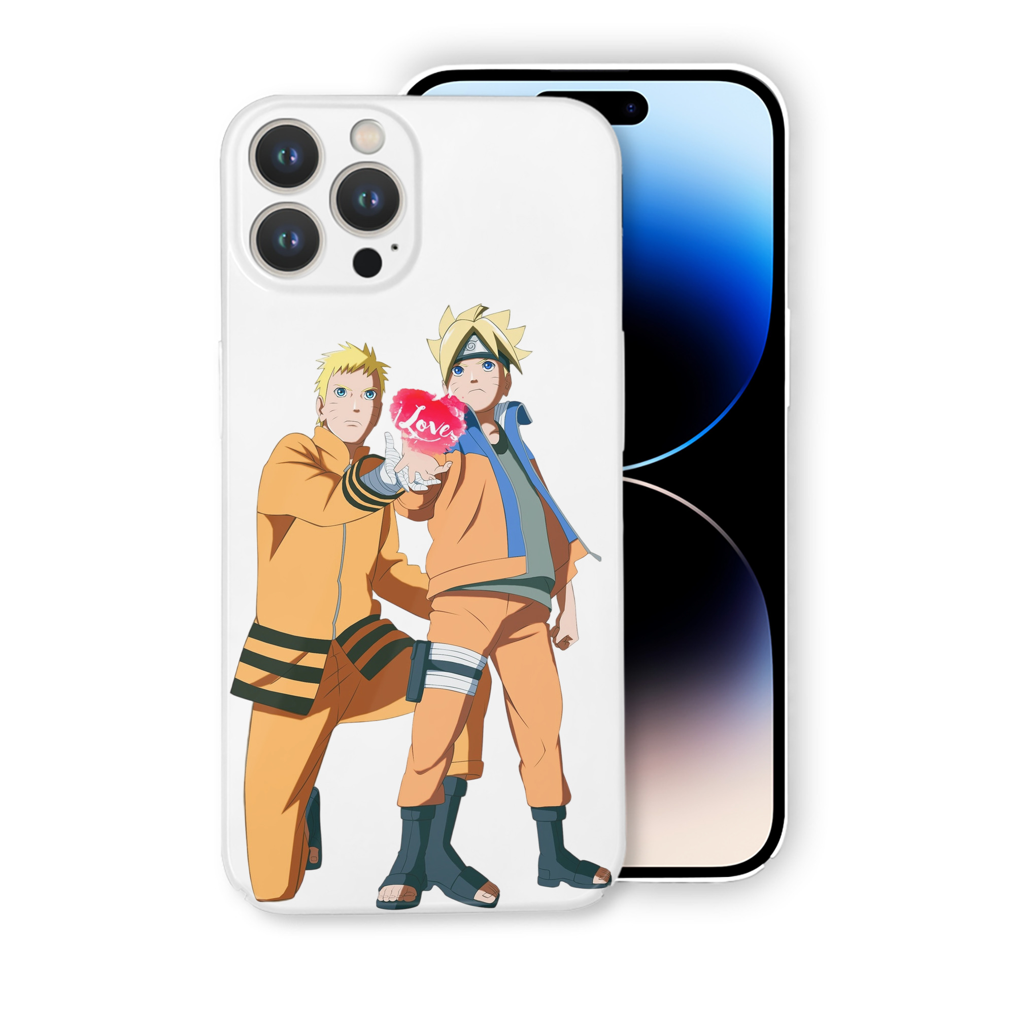 （画像用） NARUTO -ナルト- うずまき ボルト Uzumaki Boruto 【iPhone 14シリーズ対応】ハードケース